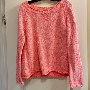 Michael Stars Hot Pink Knit Sweater size M/L
